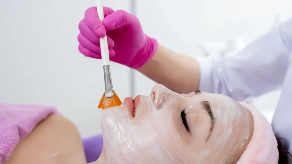 Bio Re Peel and microneedling are used to enhance product absorption in skincare routines.