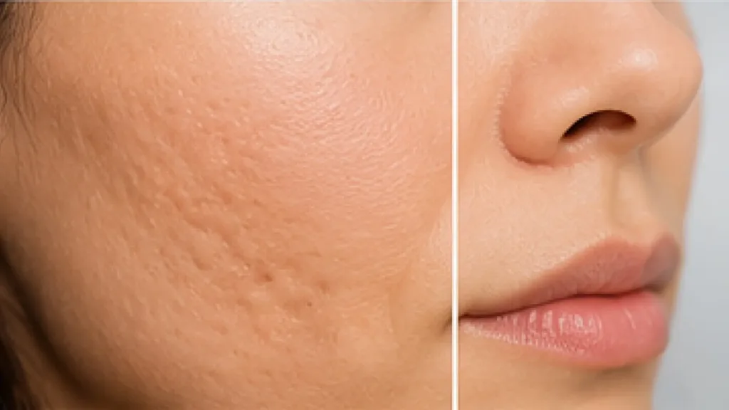 Secret RF vs microneedling for acne scars.