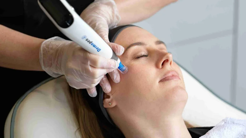 SQT bio microneedling price and expected treatment results for skin rejuvenation.