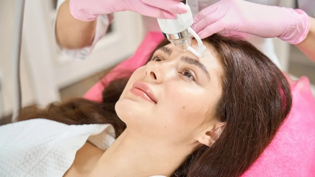Secret RF aftercare guidance for skincare products to avoid.