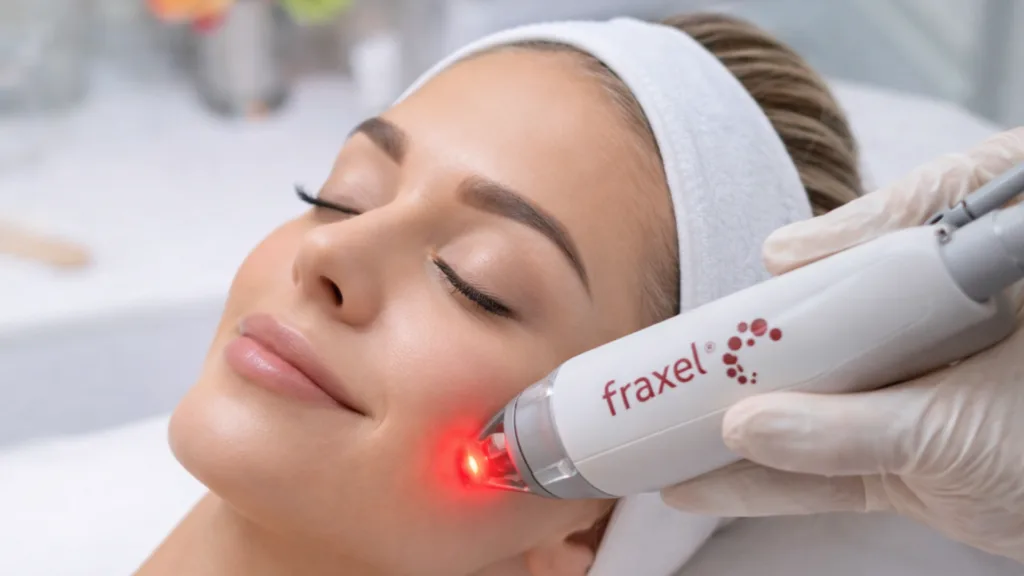 Recovery and downtime considerations when comparing Secret RF vs Fraxel.