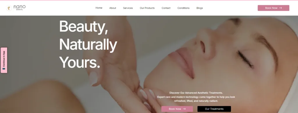 Secret rf vs infini treatment at Nano Beauty Star.