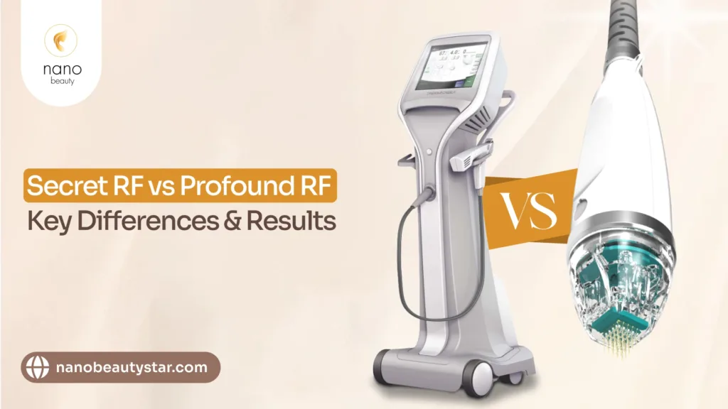 Secret RF vs Profound RF treatment comparison guide.