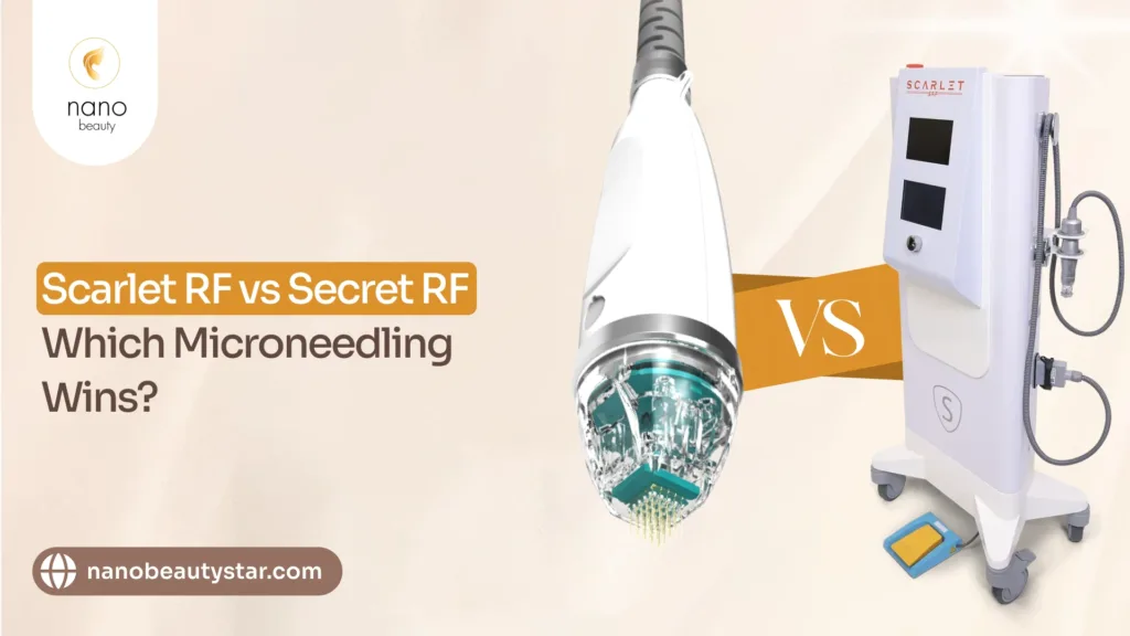 Guide on Secret RF vs Scarlet RF treatment comparison for skin rejuvenation.
