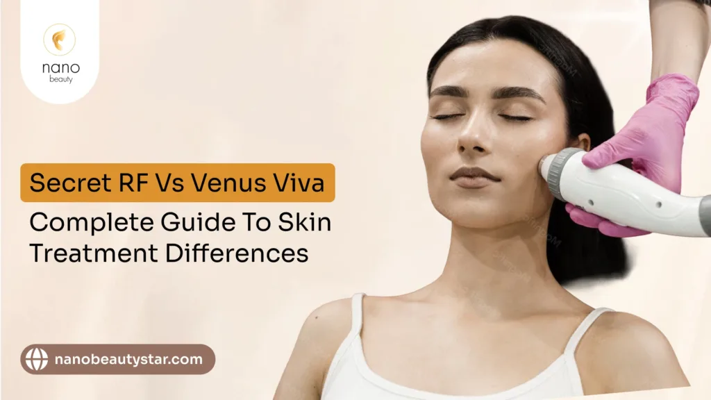 Secret RF vs Venus Viva skin treatment comparison guide.